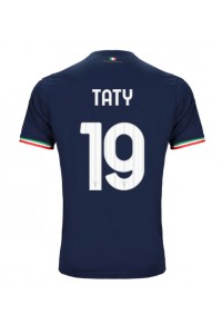 Lazio Taty Castellanos #19 Jalkapallovaatteet Vieraspaita 2023-24 Lyhythihainen